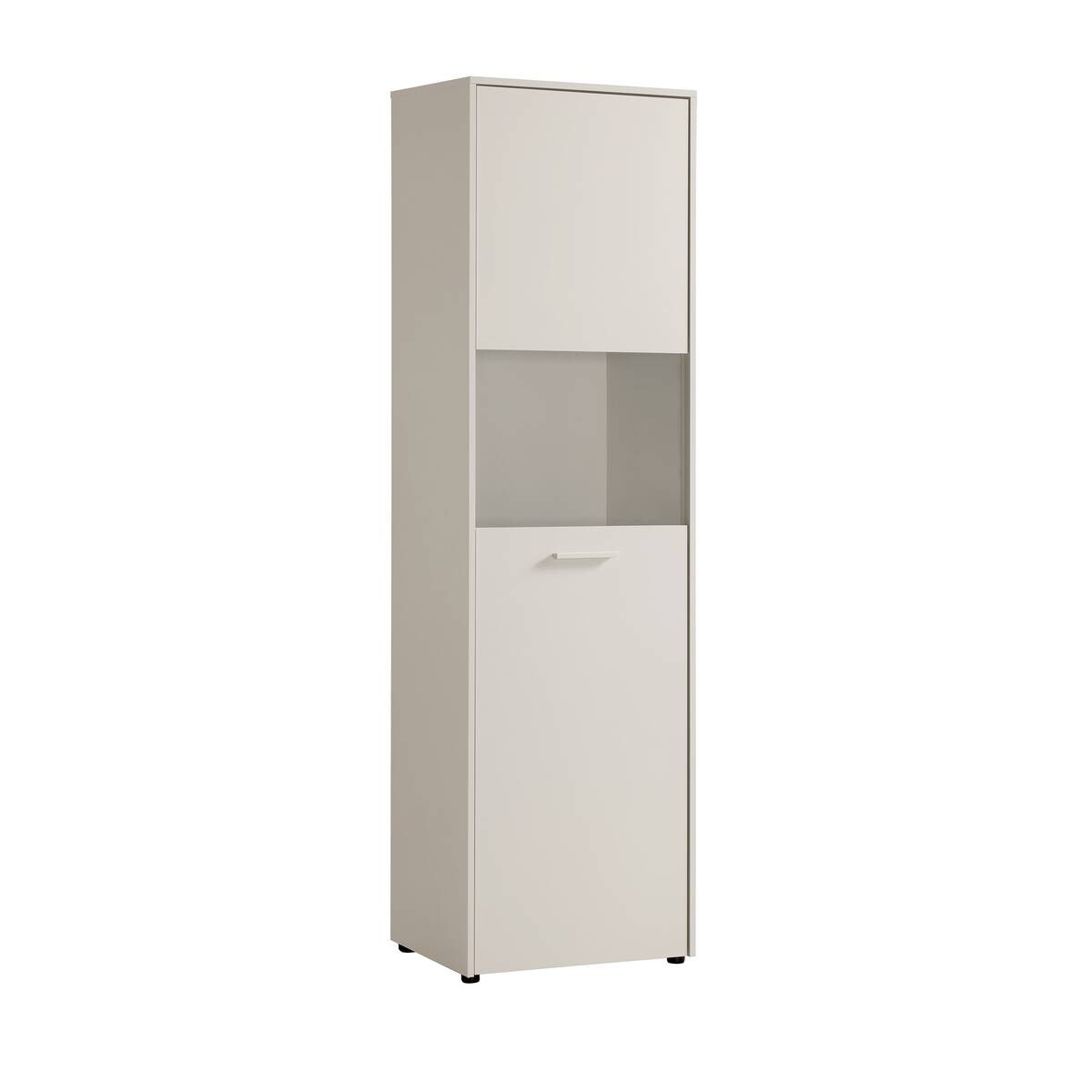 Vitrine Panama Kaschmir Spanplatte B/H/T: ca. 55x191x40 cm