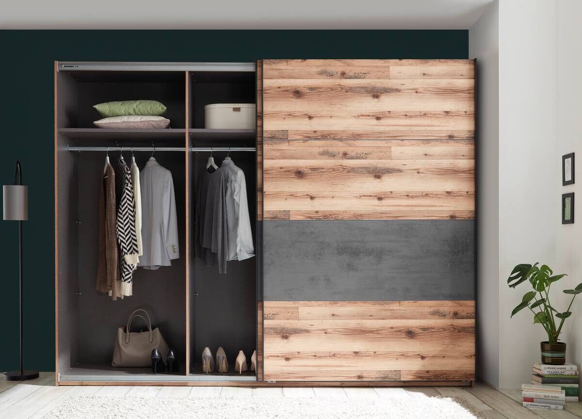 Schwebetürenschrank Alicante B/H/T: ca. 270x210x60 cm