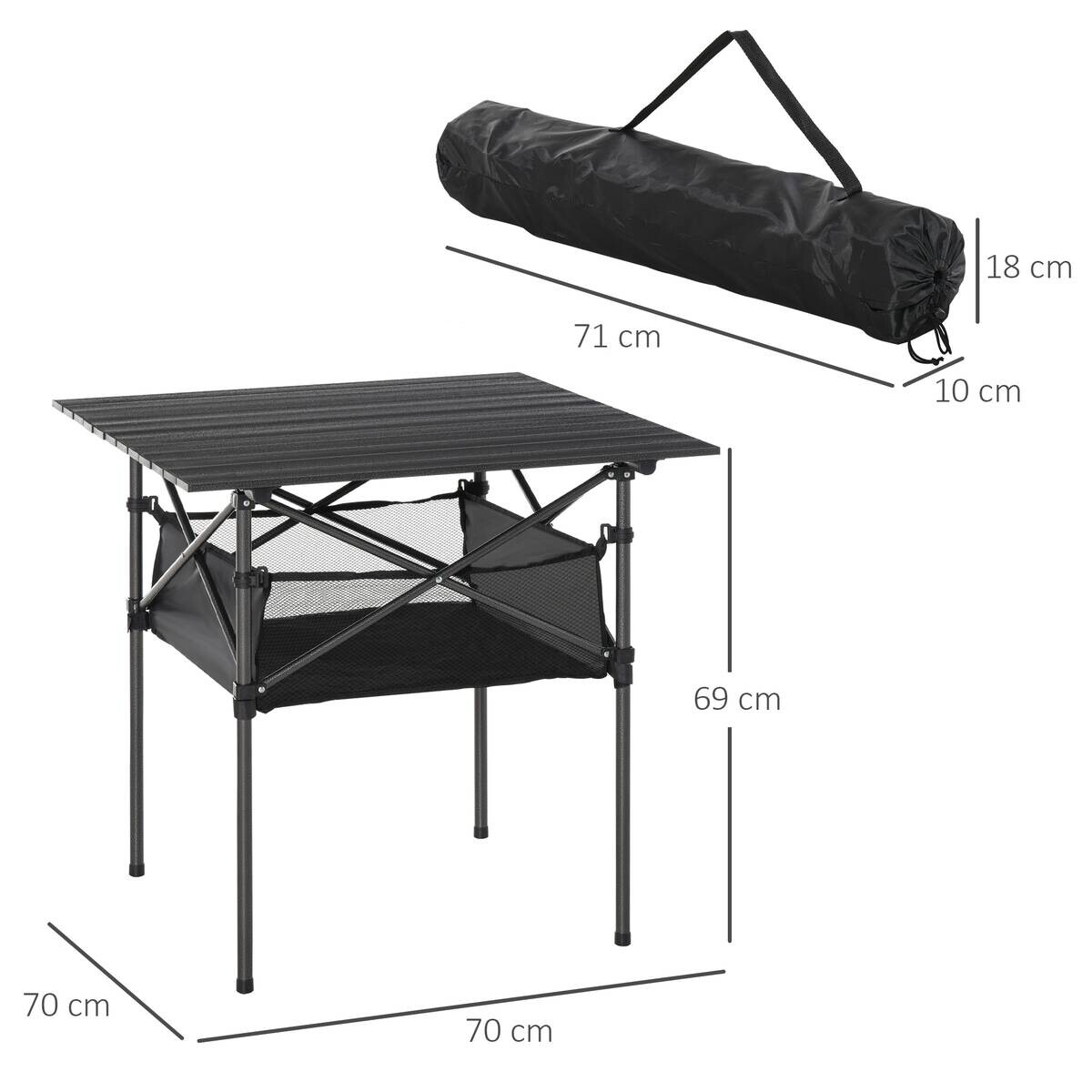 Outsunny Campingartikel B/H/L: ca. 70x70x69 cm