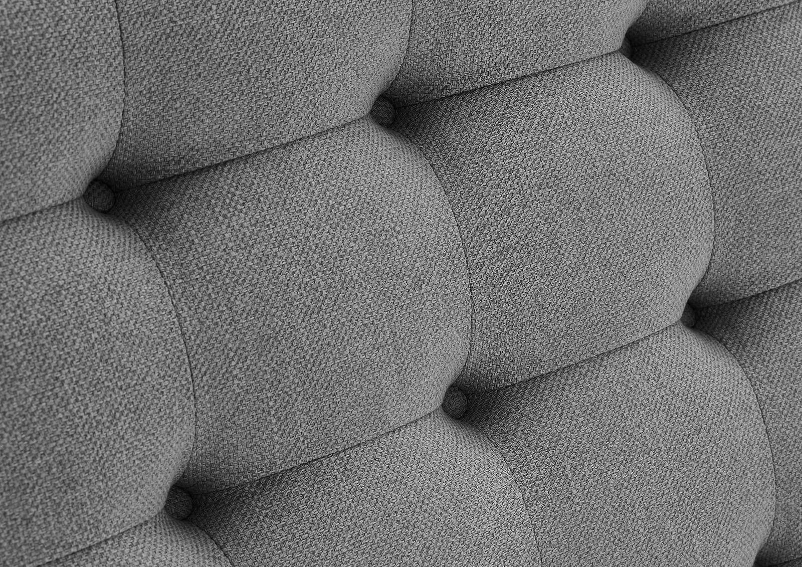 Boxspringbett grau Flachgewebe Liegefläche B/L: ca. 180x200 cm