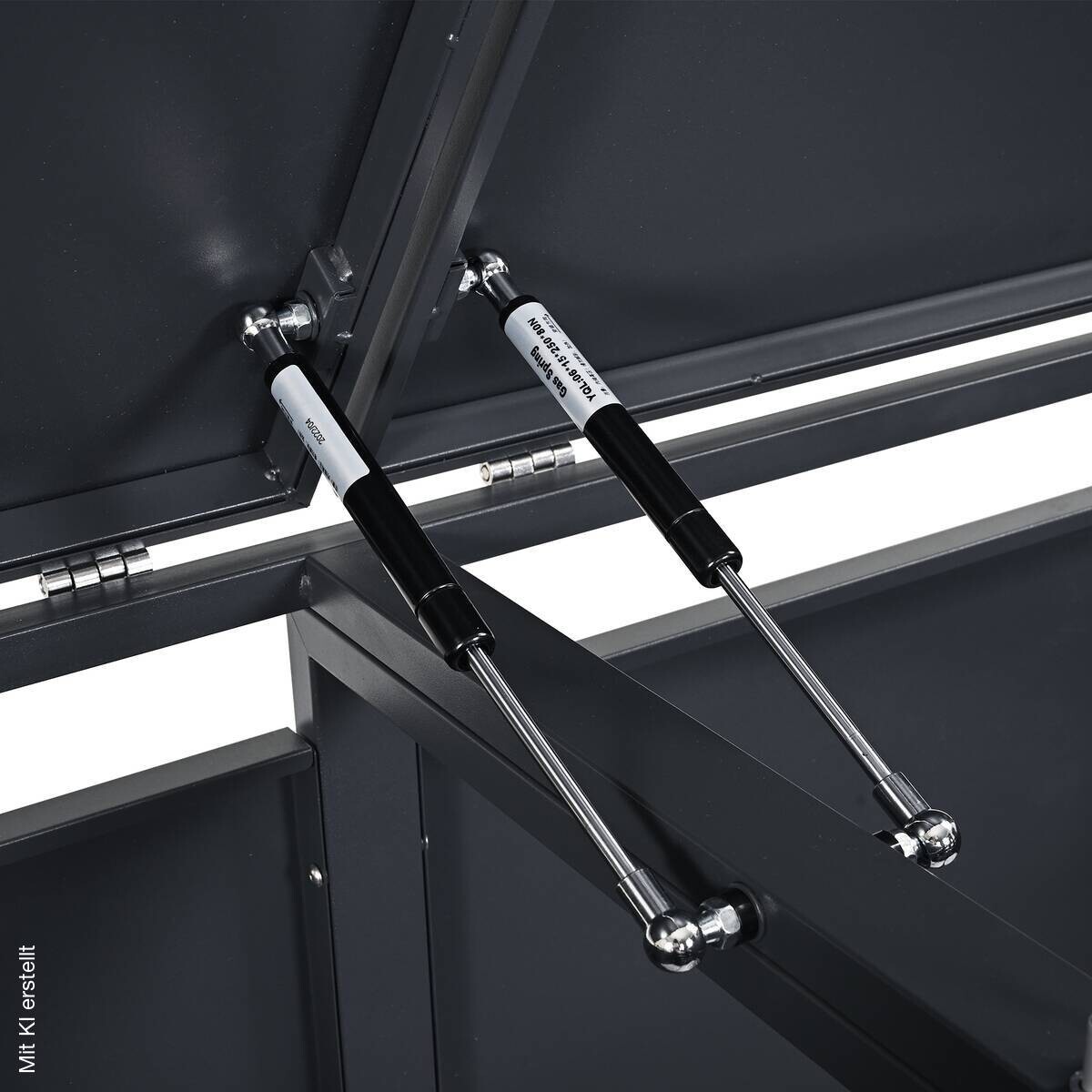 Westmann Mülltonnenbox Varius Holzoptik B/H/L: ca. 198x116x80 cm