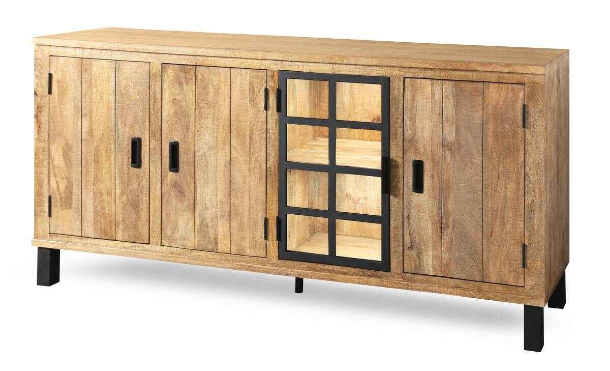 Sideboard Kali latte Mango B/H/T: ca. 145x90x40 cm