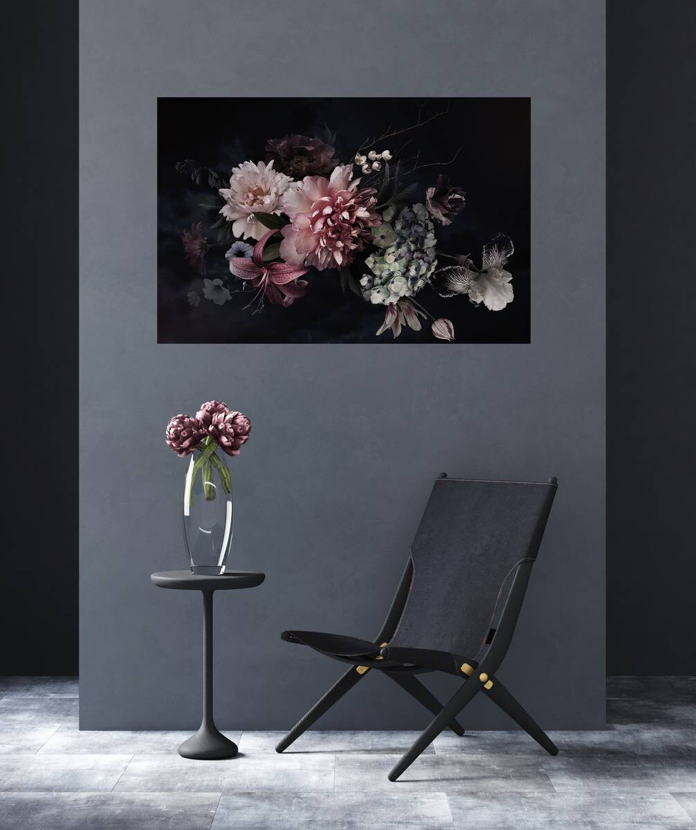 Bönninghoff Keilrahmenbild Blumen B/H/L: ca. 118x2x78 cm