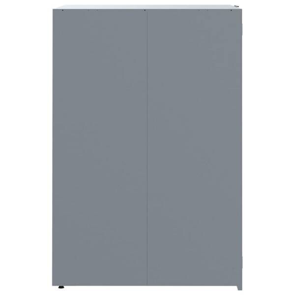 vidaXL Mülltonnenbox grau B/H/T: ca. 207x117x79 cm