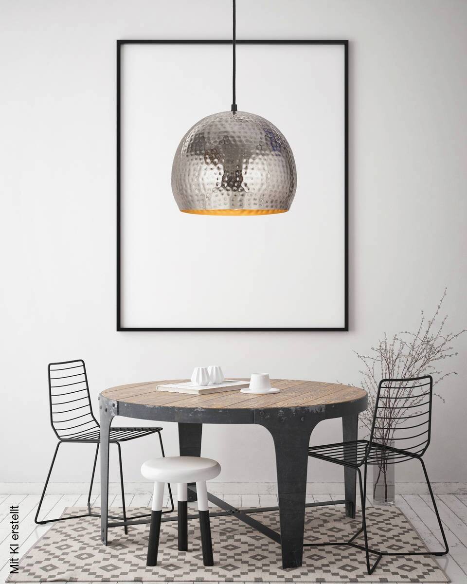 Kayoom Pendelleuchte Factory Style Small B/H/L: ca. 27x21x27 cm E27 1 Brennstellen