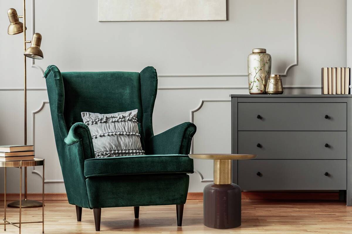 Beistelltisch Art Deco 800 H/D: ca. 42,5x40,5 cm