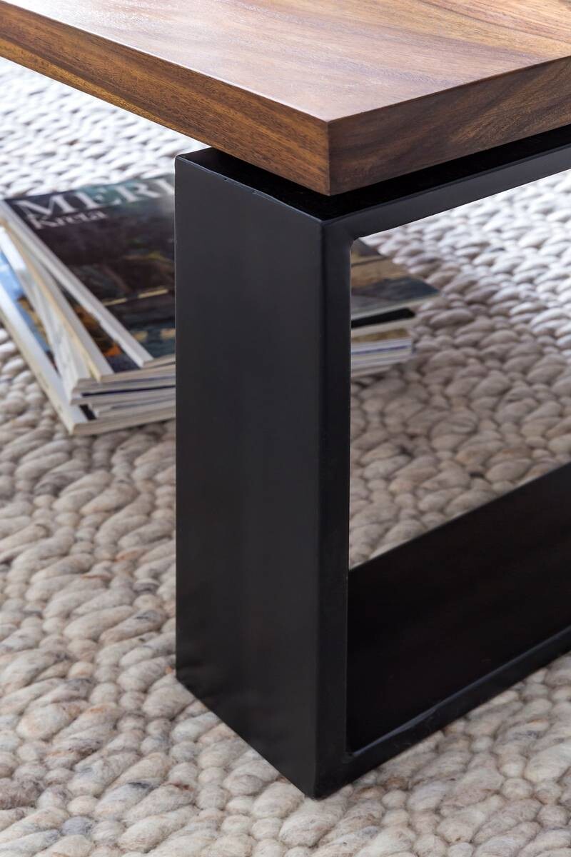 Wohnling Couchtisch braun B/H/T: ca. 115x35x60 cm