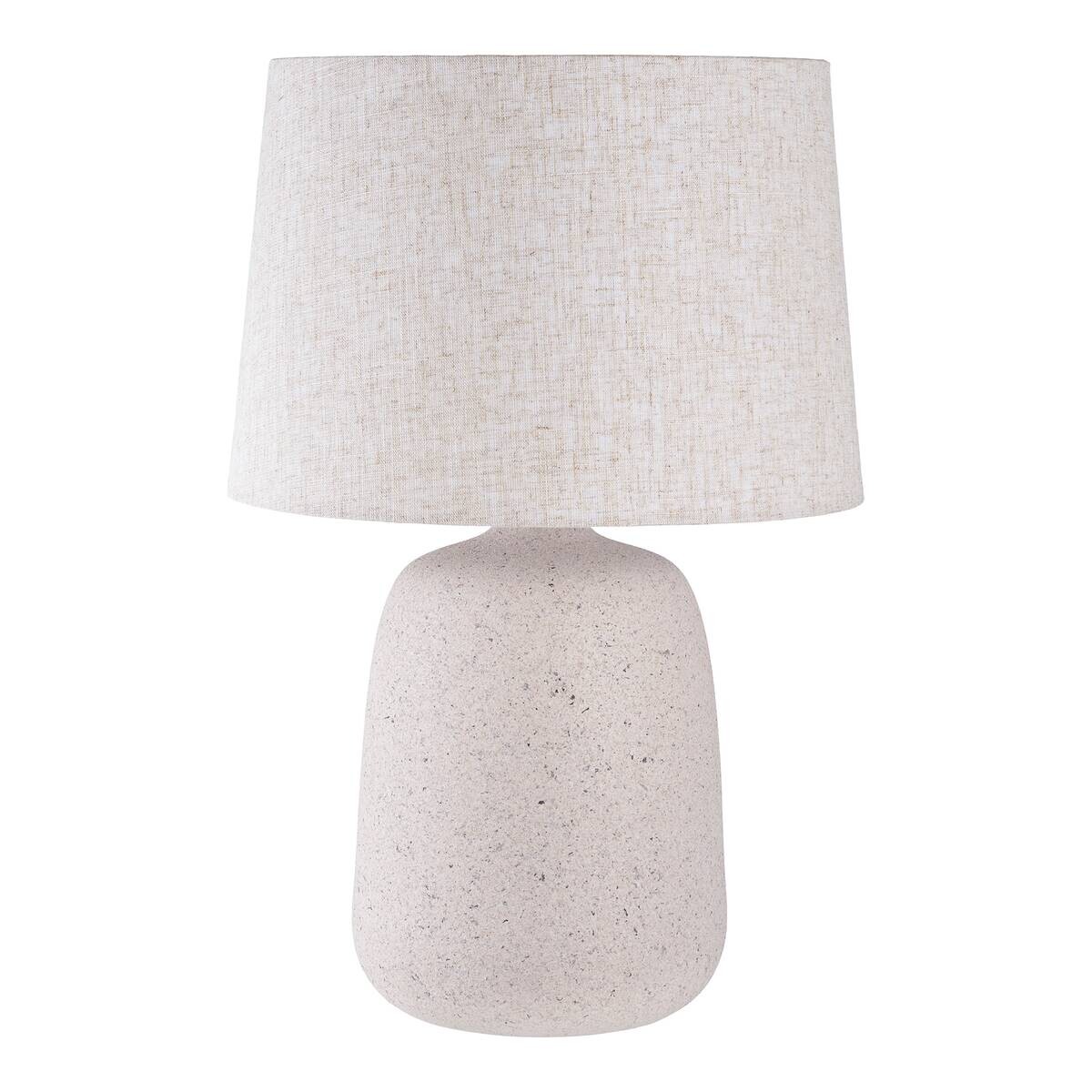 Housenordic Tischleuchte Croft stone Keramik B/H/L: ca. 30x46x30 cm E27 1 Brennstellen