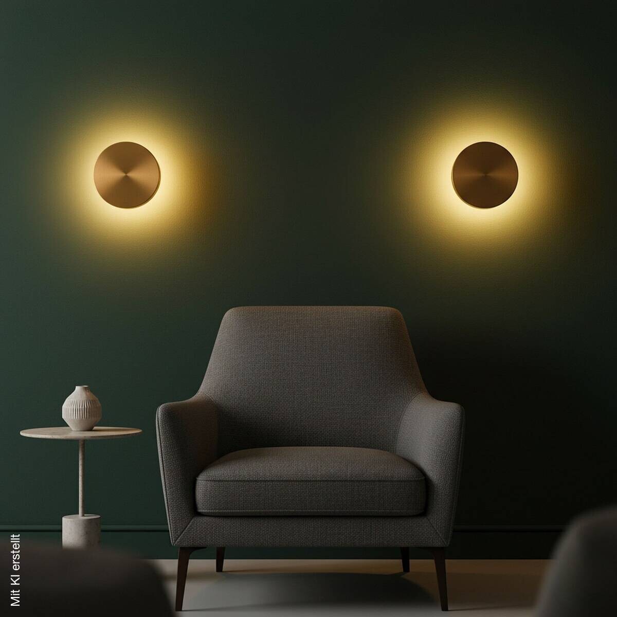 Opviq LED-Wandleuchte B/H/T: ca. 15x12x15 cm 1 Brennstellen