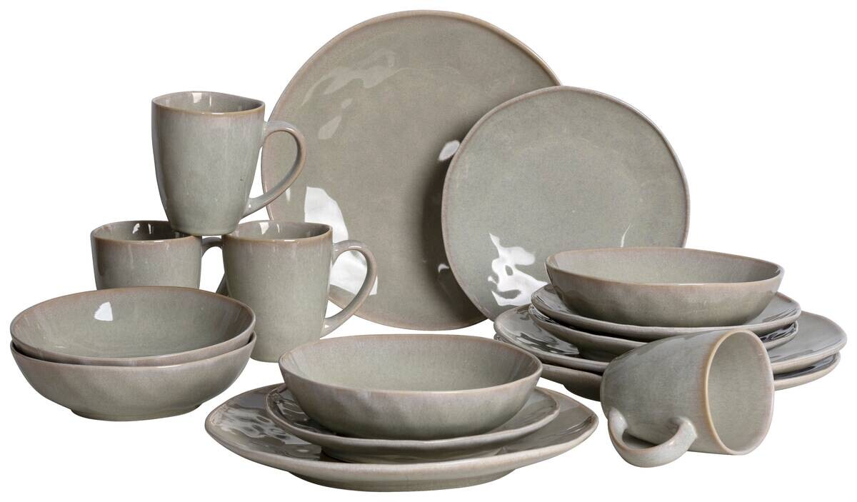 POCOline Kombiservice beige Steingut 1 tlg.