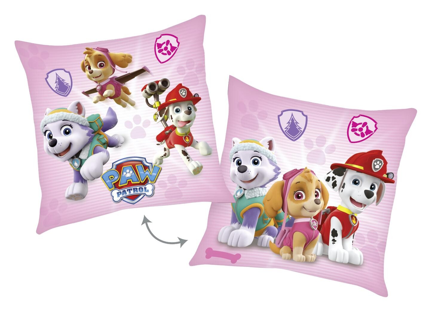 Dekokissen Paw Patrol sortiert Polyester B/L: ca. 40x40 cm