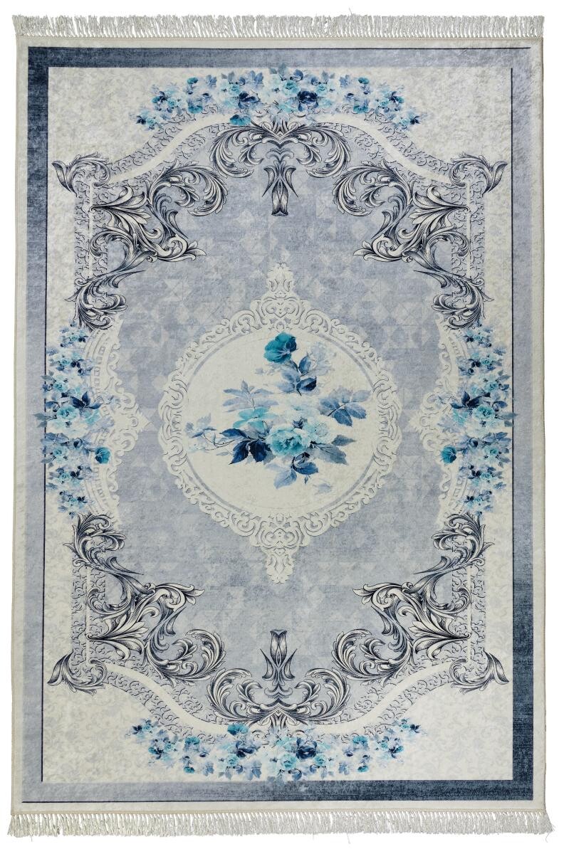 Druckteppich Sunshine grau B/L: ca. 60x90 cm