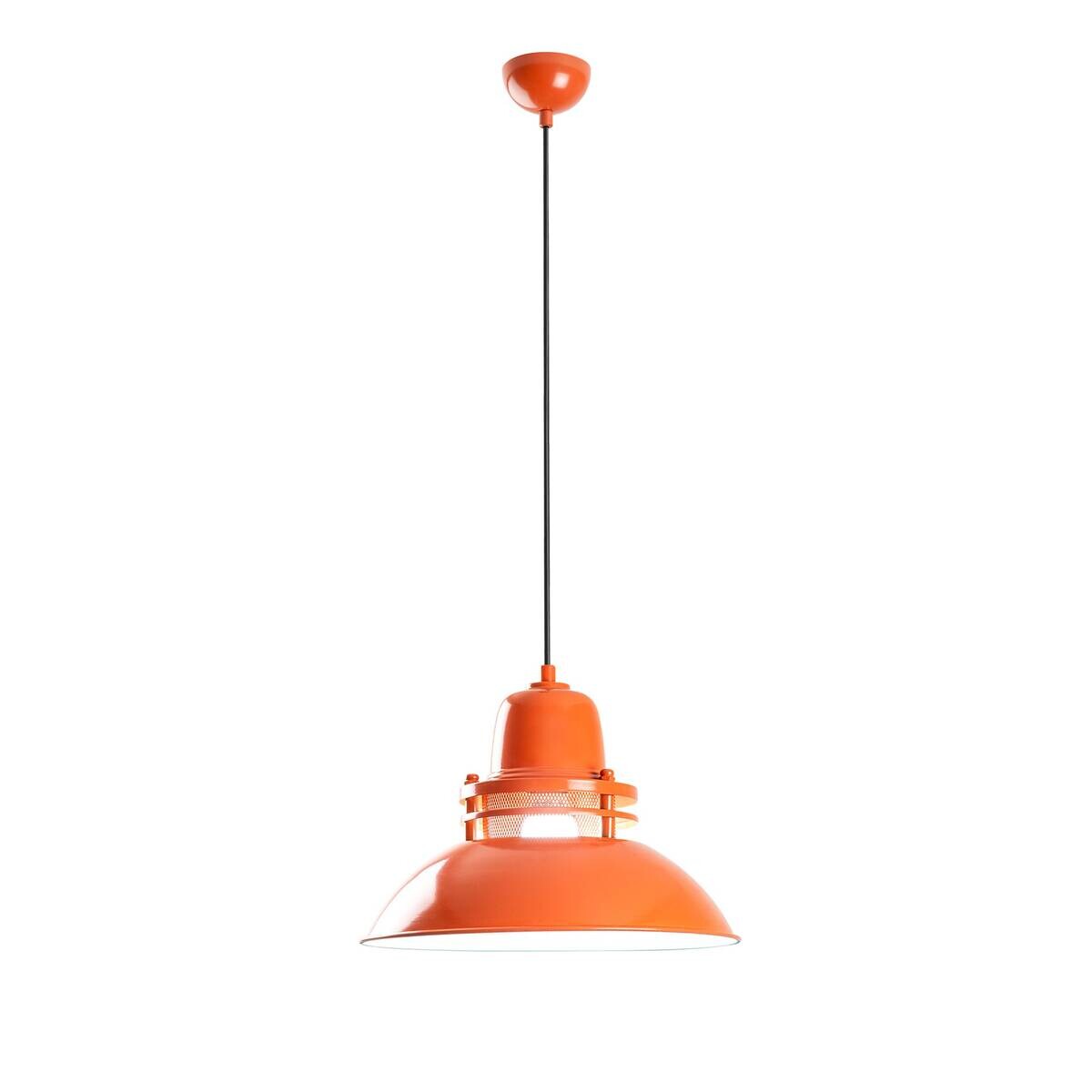 Opviq Pendelleuchte orange B/H/T: ca. 34x123x34 cm E27 1 Brennstellen