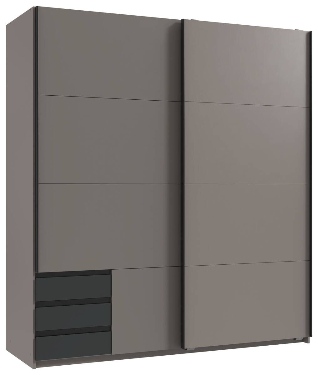 Schwebetürenschrank Bahamas Sahara grau B/H/T: ca. 179x198x65 cm