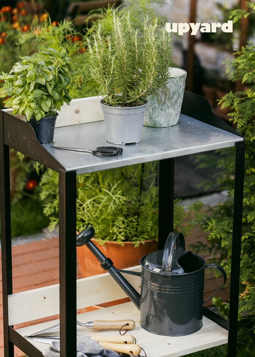 UPYARD Pflanztisch MODERN natur B/H/T: ca. 80x92x39 cm