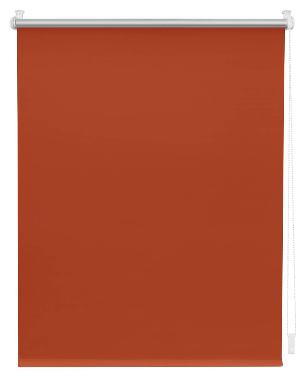 LICHTBLICK Thermo Klebe-/Klemmrollo Verdunklungsqualität terracotta B/L: ca. 55x150 cm