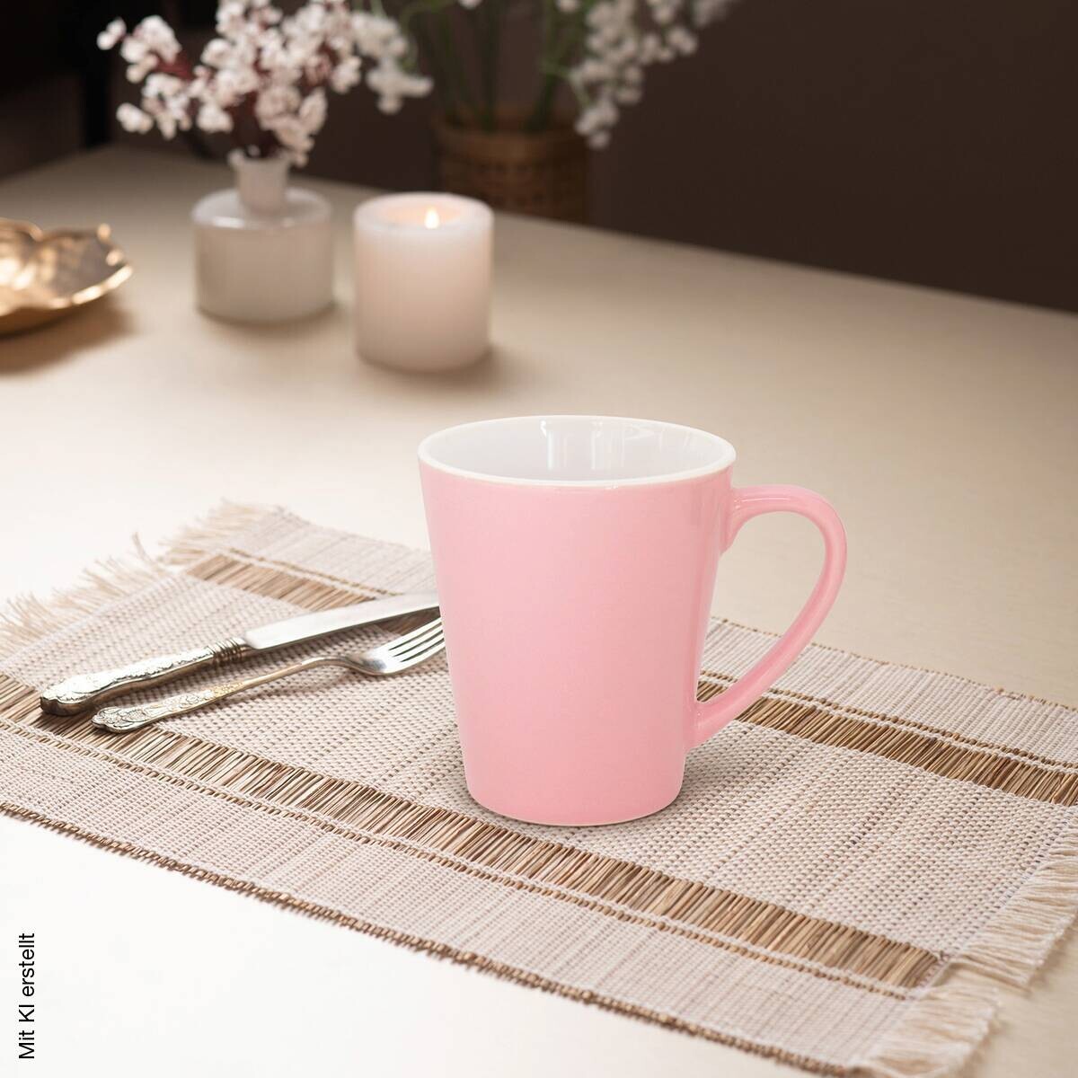 POCOline Kaffeebecher sortiert Steingut
