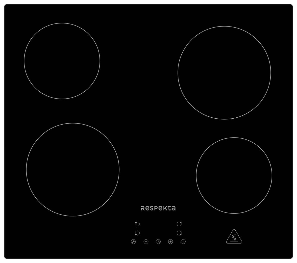 Respekta Küchenblock Amanda schwarz Hochglanz B/H/T: ca. 300x200x60 cm