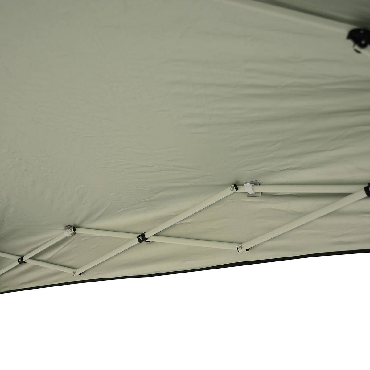 Outsunny Pavillon grün Stahl B/H/L: ca. 240x250x240 cm