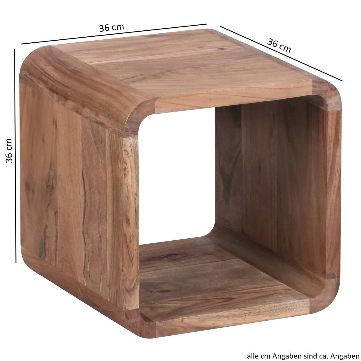 Regal 2er-Set. natur