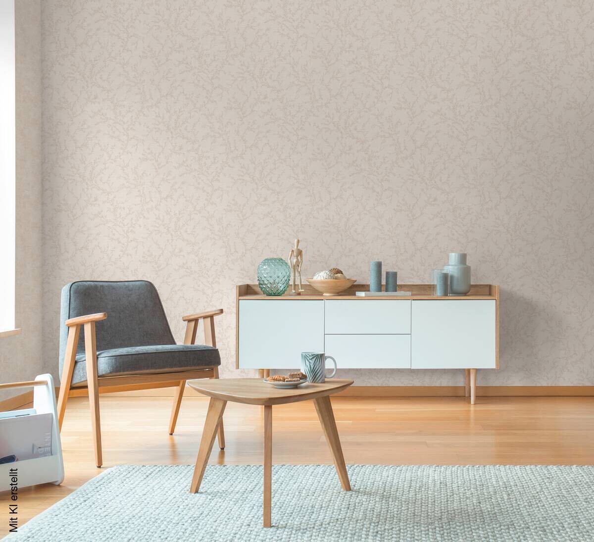 A.S.Creation Vliestapete braun creme beige B/H/D: ca. 53x1005x8,2 cm