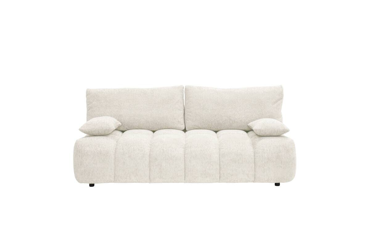 Schlafsofa weiß Polyester B/H/T: ca. 210x72x105 cm