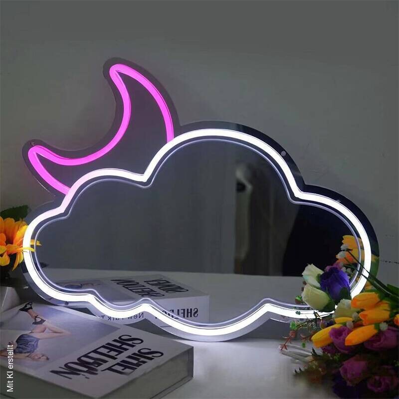 POCOline LED-Neonleuchte Cloud B/H/L: ca. 33x1,6x43 cm