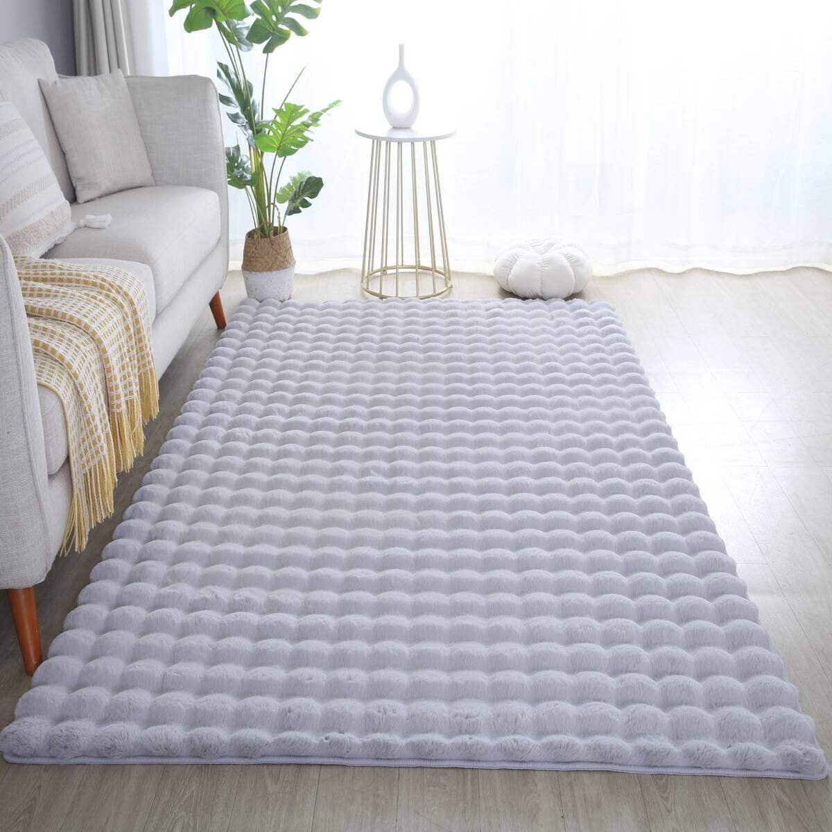 Ayyildiz Teppich AMBIANCE silber B/L: ca. 160x230 cm