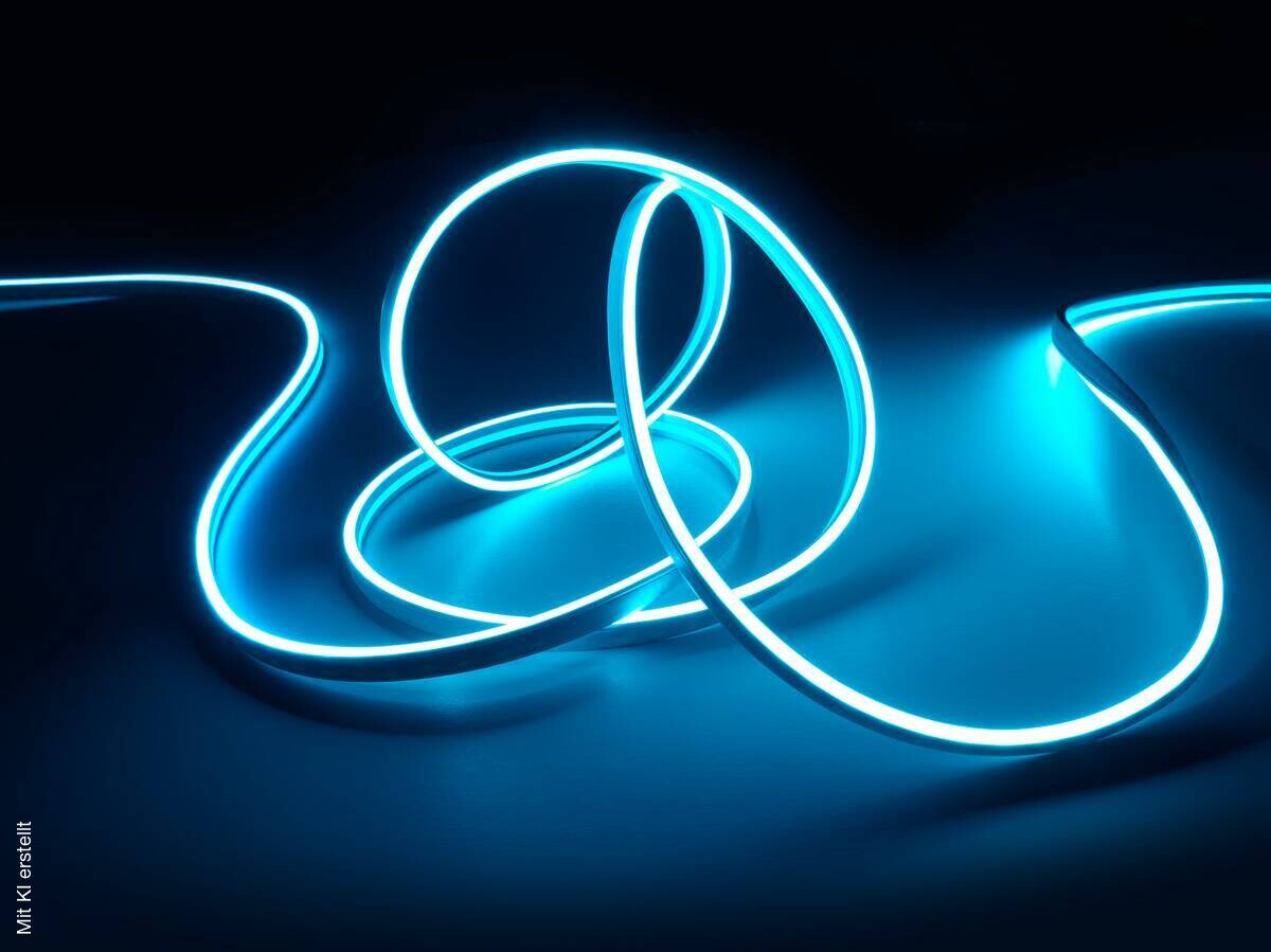 Lichtband weiß Kunststoff B/L: ca. 1x300 cm