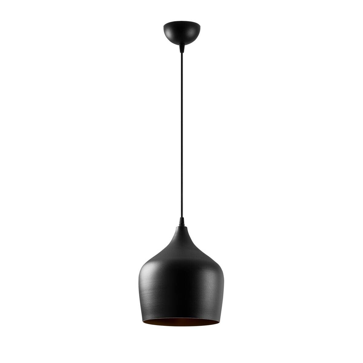 Opviq Pendelleuchte schwarz B/H/T: ca. 22x124x22 cm E27 1 Brennstellen