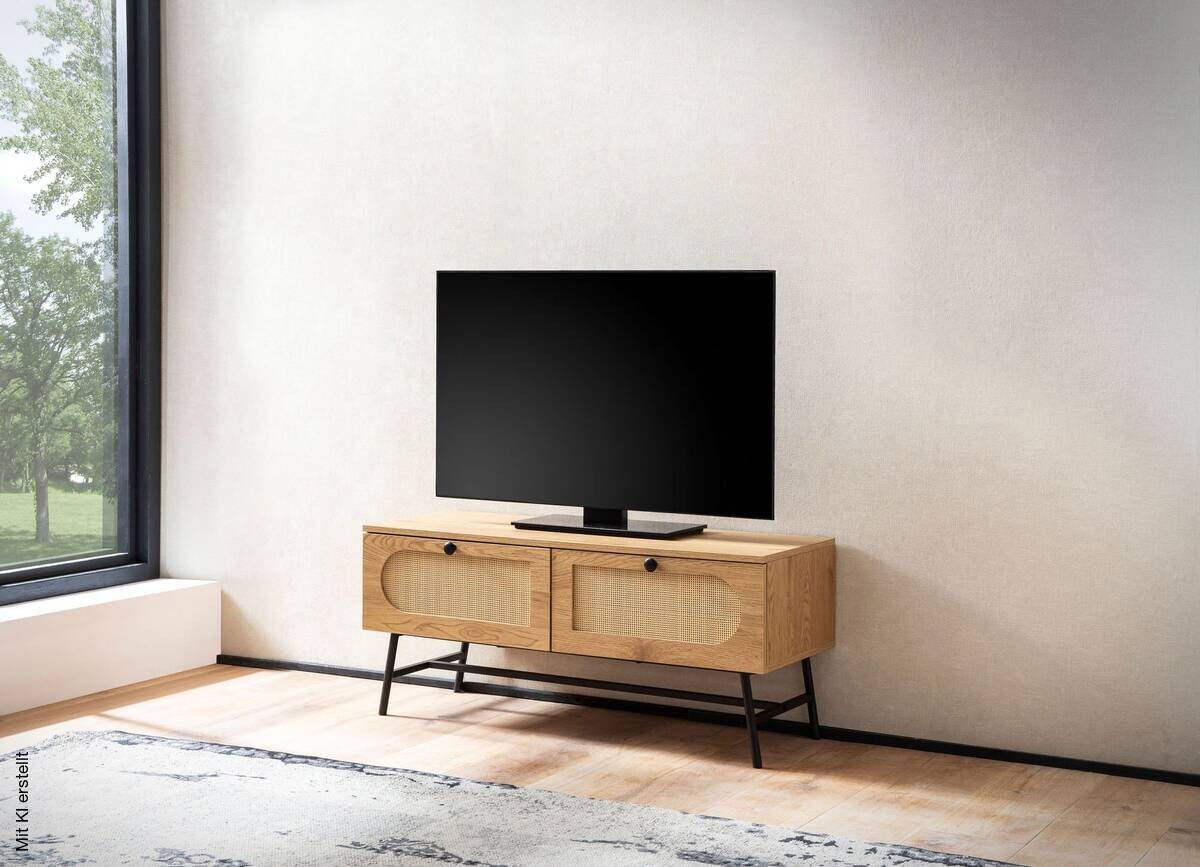 Lowboard Eiche Optik B/H/T: ca. 100x45x40 cm