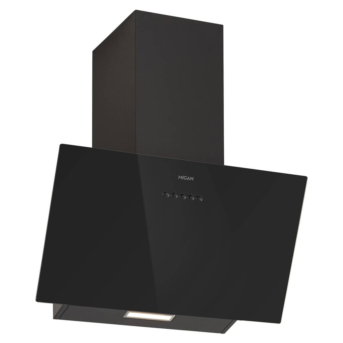 Mican Dunstabzugshaube KHA400MOFSA schwarz Metall B/H/T: ca. 60x60,5x31,5 cm