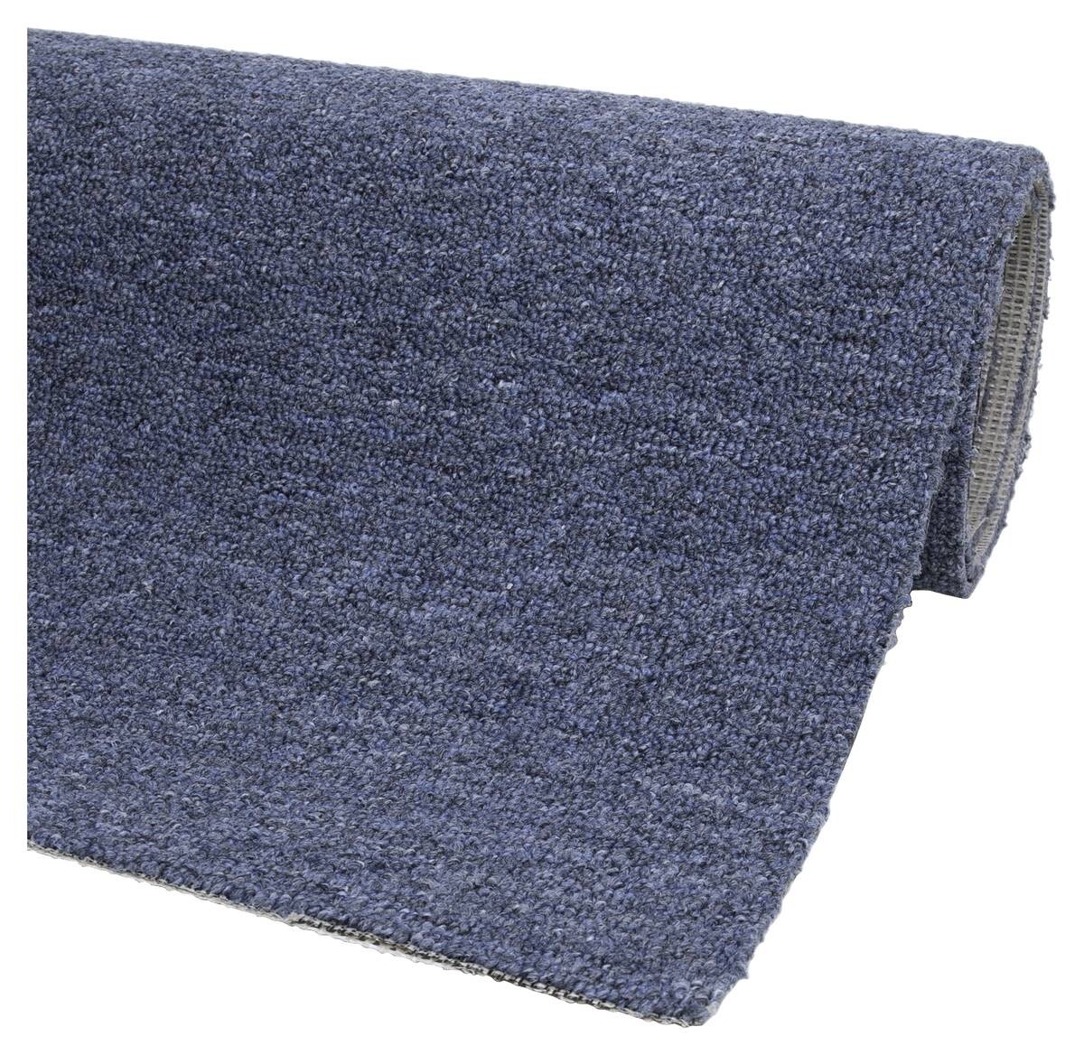 Teppichboden Mirabell blau B/L: ca. 200x600 cm pro Stück | blau | 200,00/600,00 cm