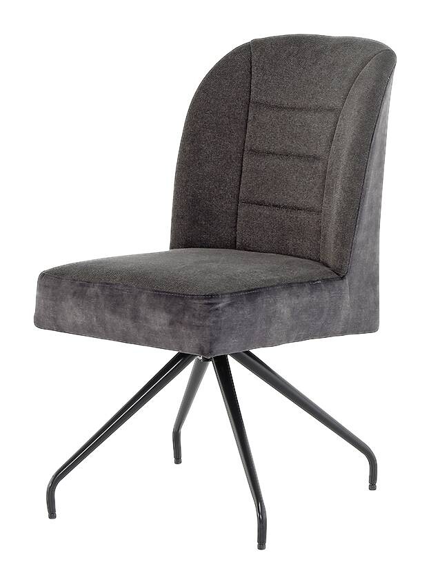 Stuhl anthrazit B/H/T: ca. 47x88x63 cm