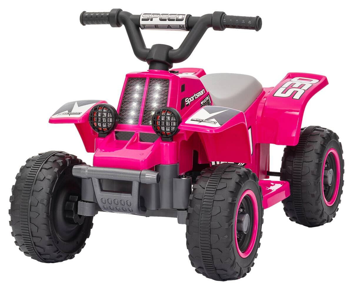 AIYAPLAY Kinder Elektro-Quad rosa B/H/L: ca. 42,5x46,5x70,5 cm