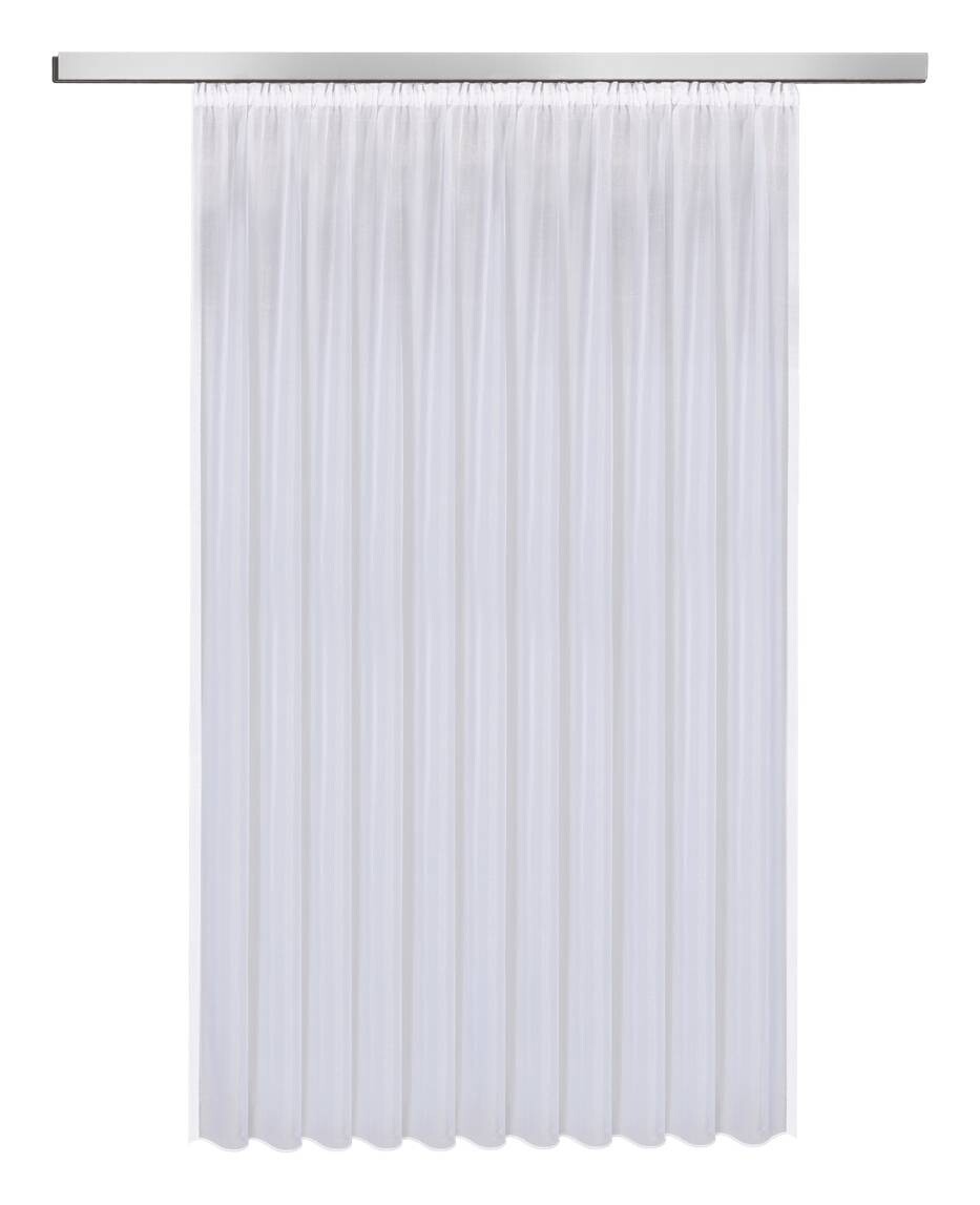 Fertigstore 40938 weiß 100% Polyester B/L: ca. 300x180 cm