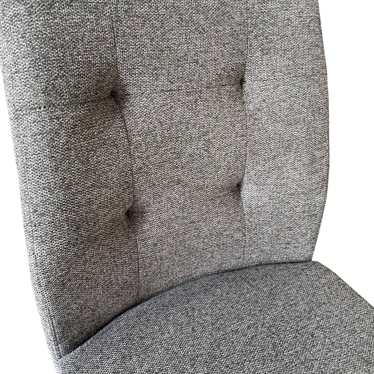 Stuhl MARLEN-XXL 2er-Set dunkelgrau B/H/T: ca. 47x95,5x62 cm