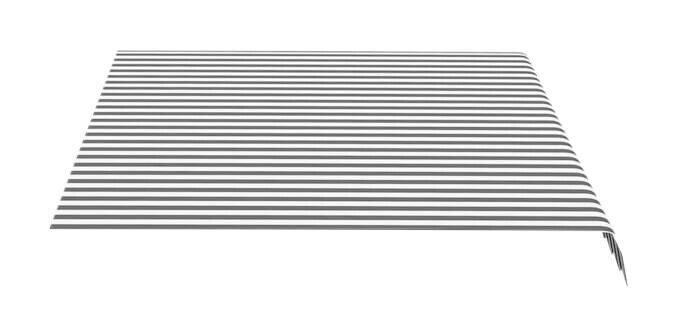 vidaXL Markisenstoff anthrazit B/L: ca. 245x330 cm