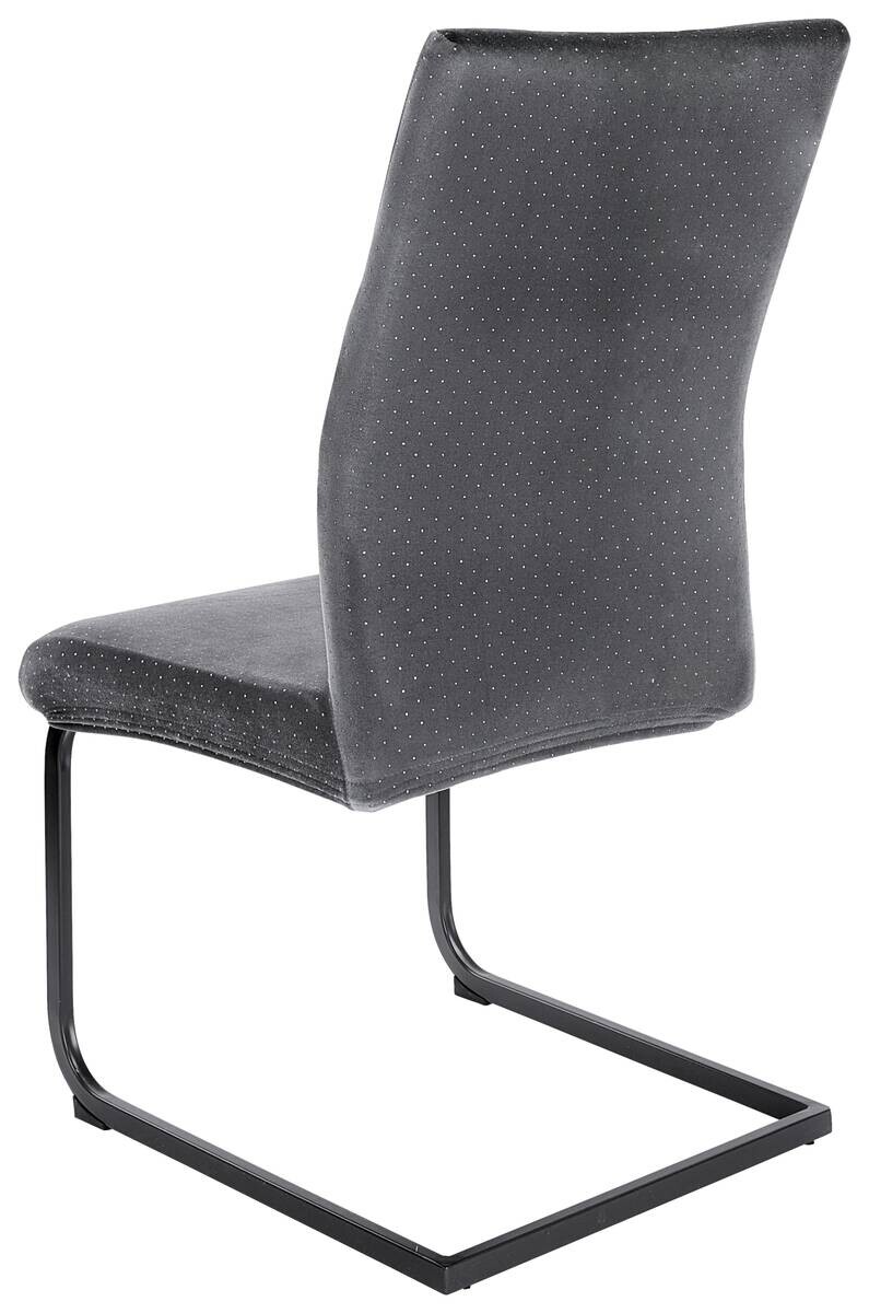 Stuhlhusse anthrazit 100% Polyester B/H/L: ca. 45x60x40 cm