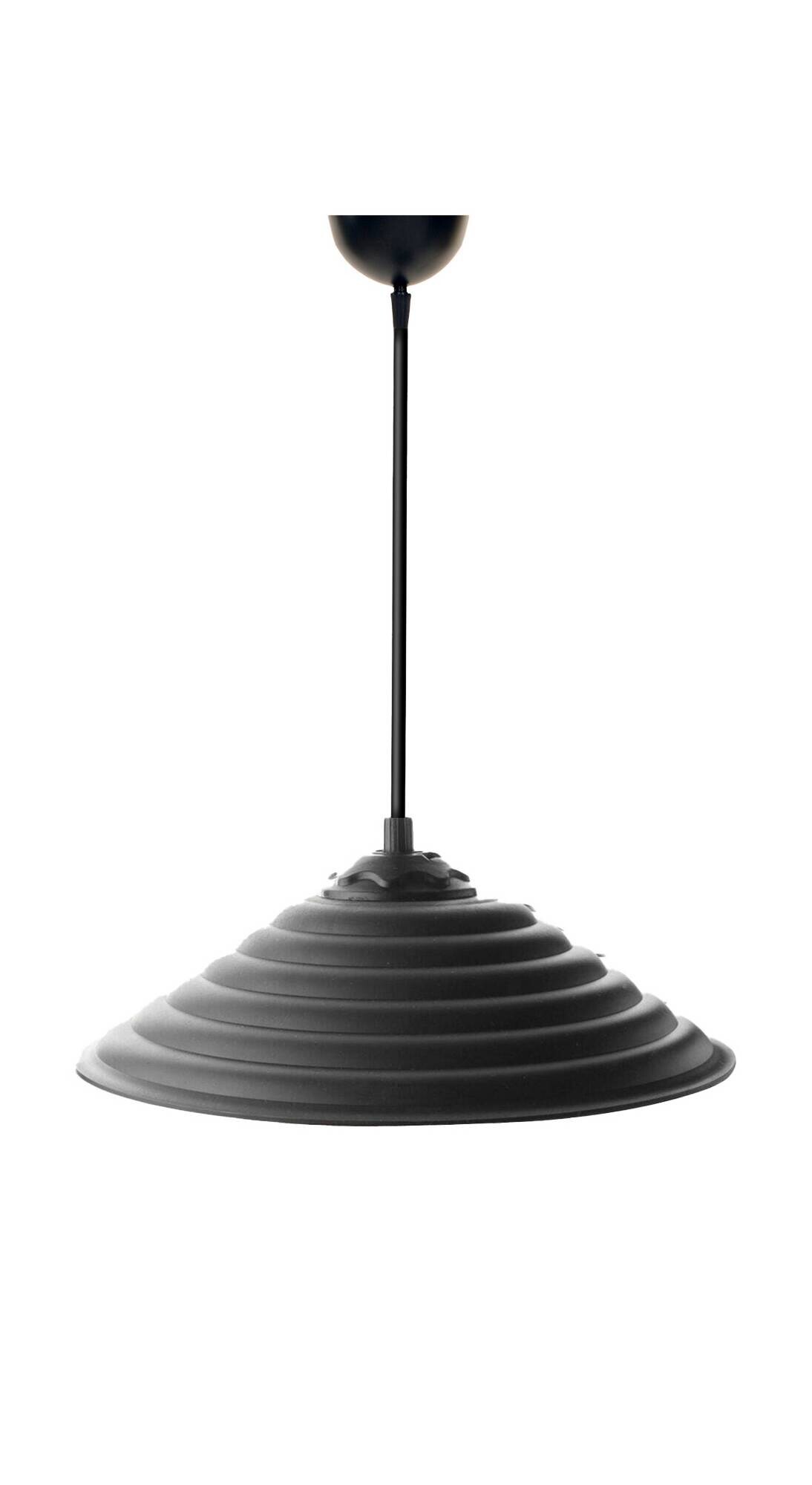 Opviq Pendelleuchte schwarz Polycarbonat B/H/T/L: ca. 6,5x50x25x6,5 cm E27 2 Brennstellen