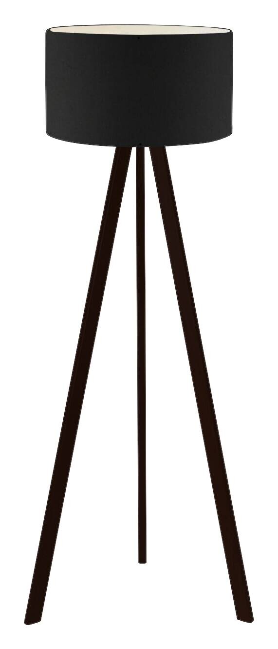 Opviq Stehleuchte AYD-2653 schwarz MDF B/H/T/L/D: ca. 21x140x21x21x21 cm E27 1 Brennstellen