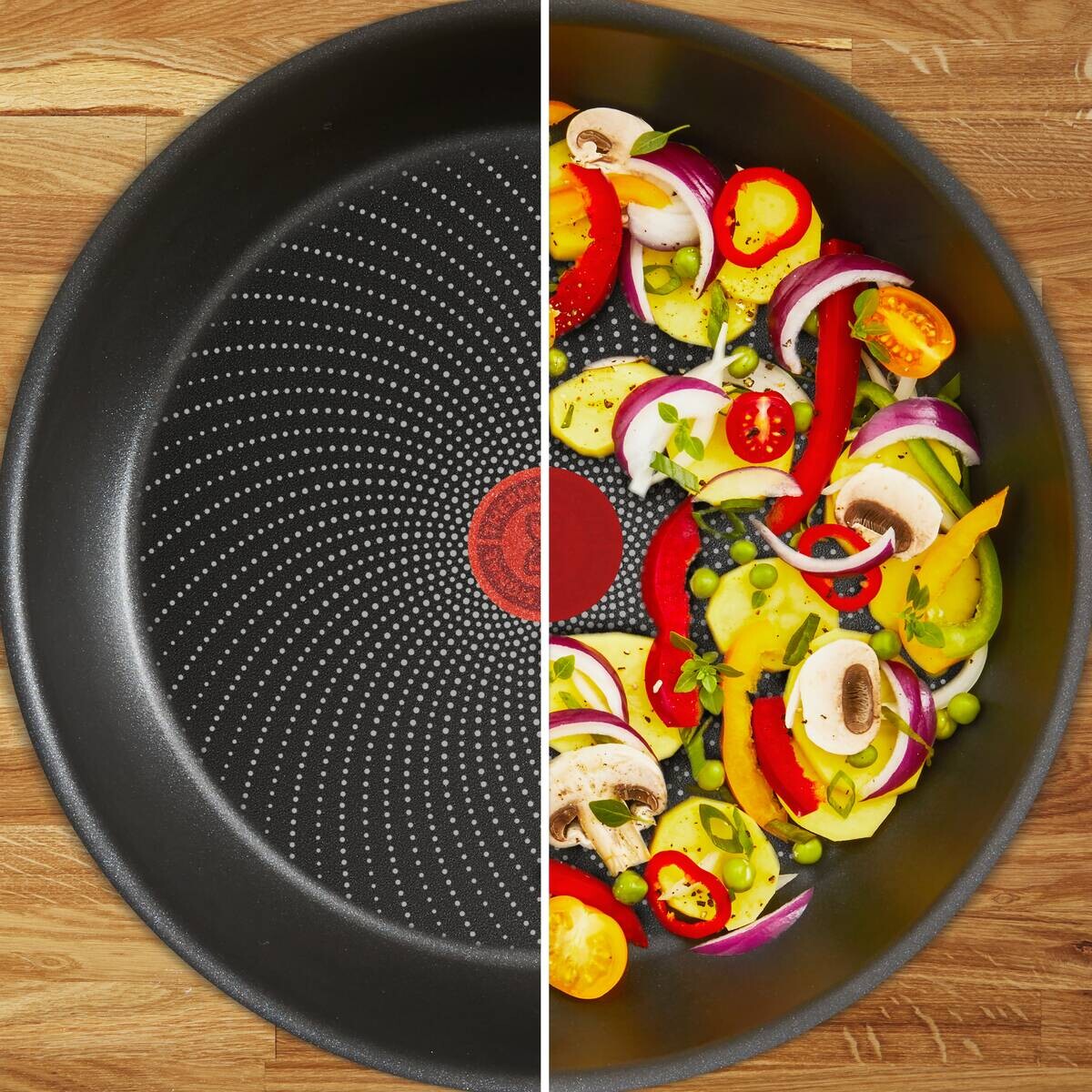 Tefal Pfanne schwarz Aluminium
