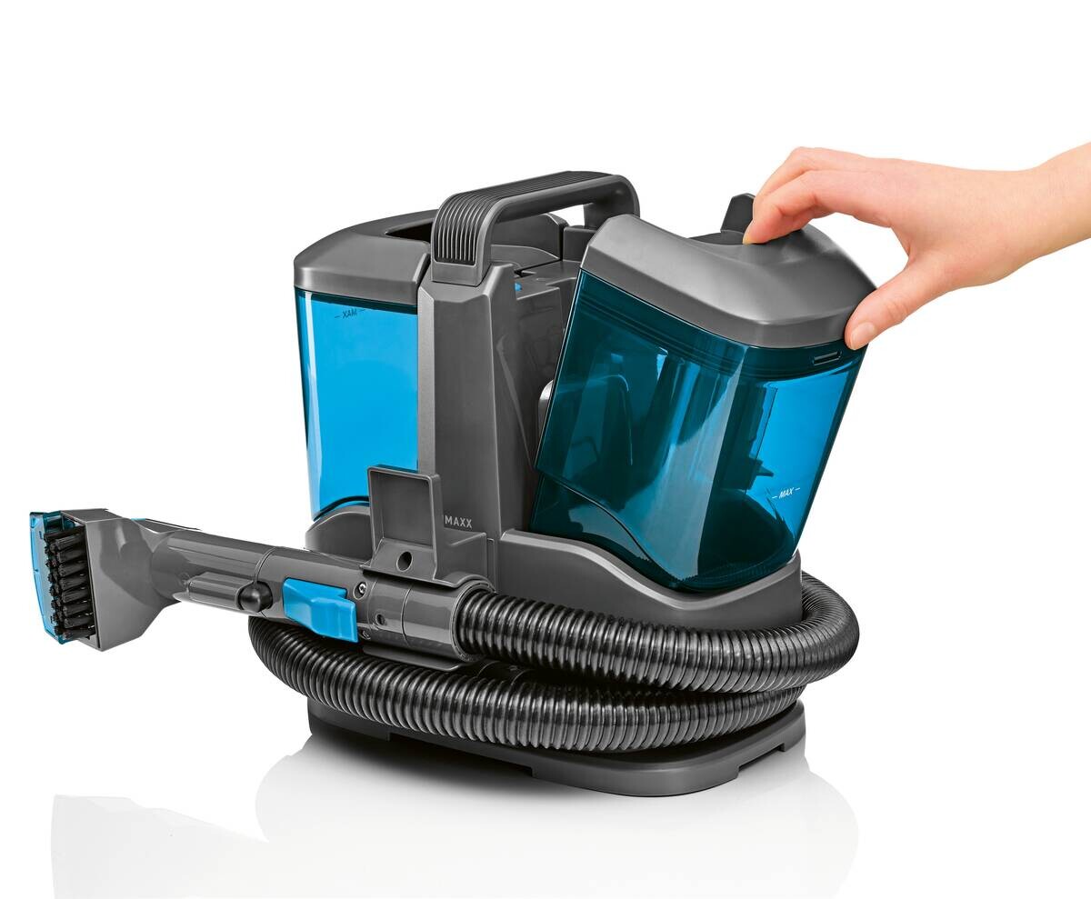 CLEANmaxx Reiniger 30098 grau blau Kunststoff B/H/L: ca. 17,1x27,2x25,7 cm