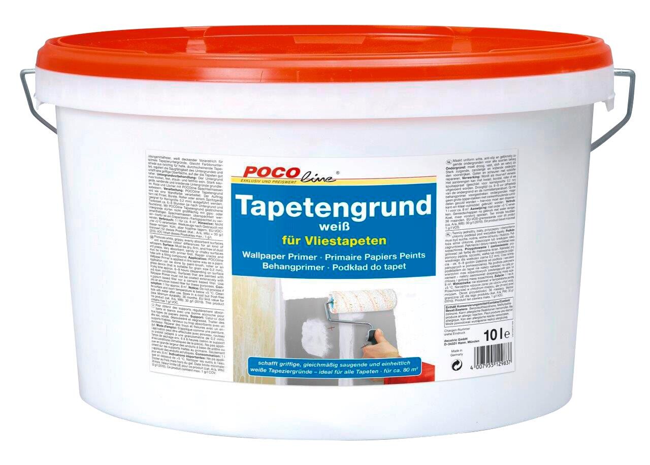 POCOline Tapetengrund weiß ca. 10 l