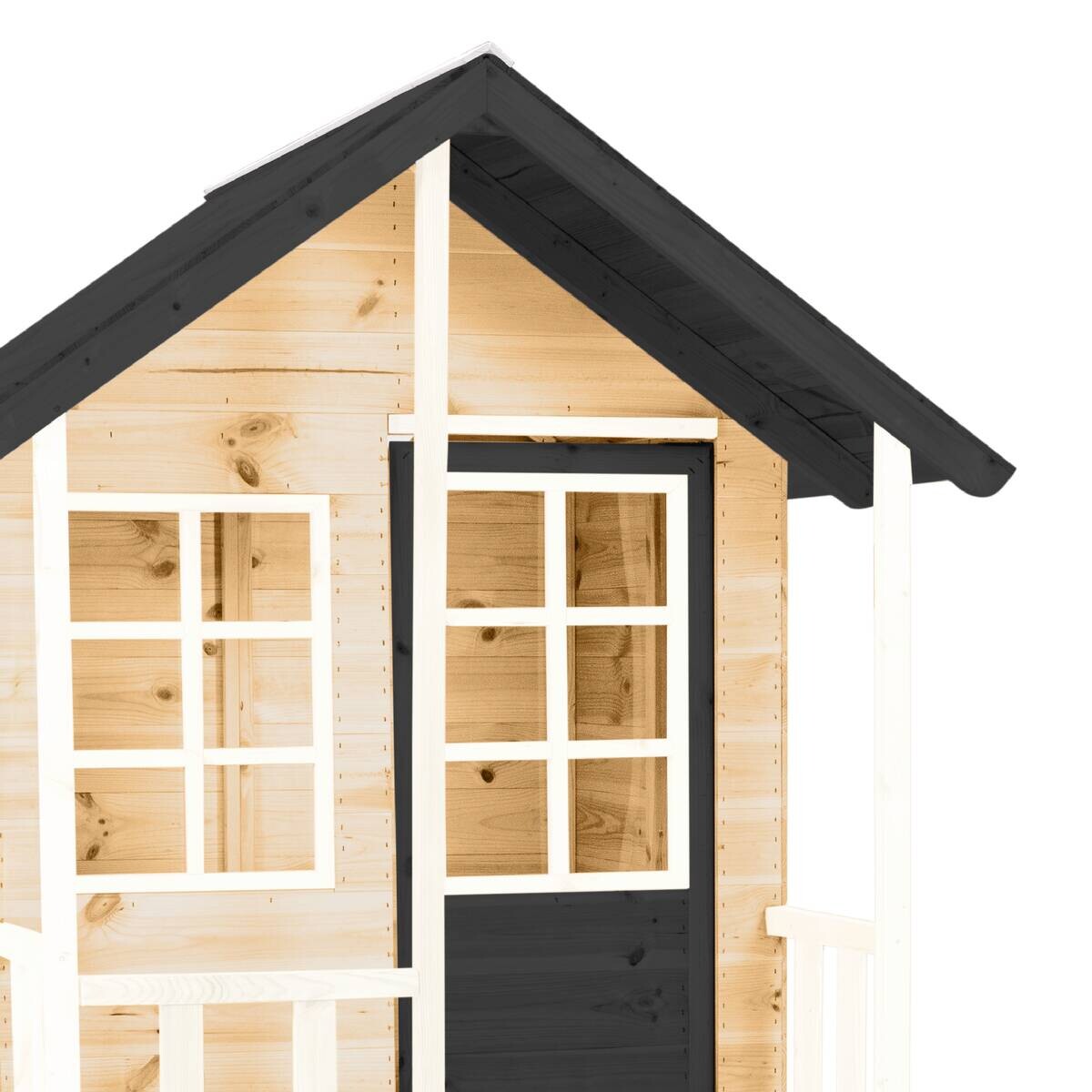 Zwerkules Spielhaus Holli weiß B/H/L: ca. 280x224x352 cm