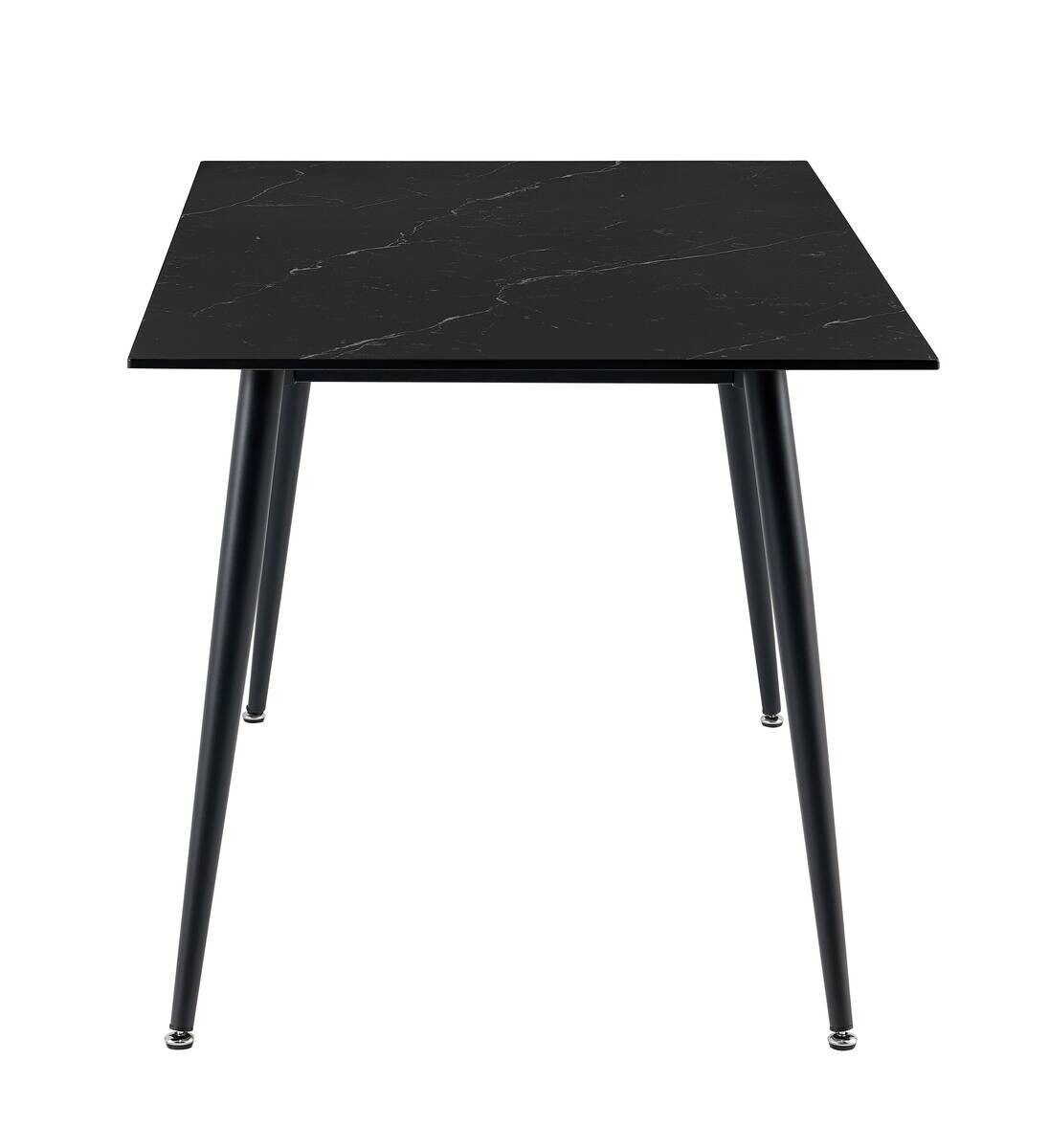 Tischgruppe Palma schwarz Steinzeug B/H/T: ca. 140x75x80 cm