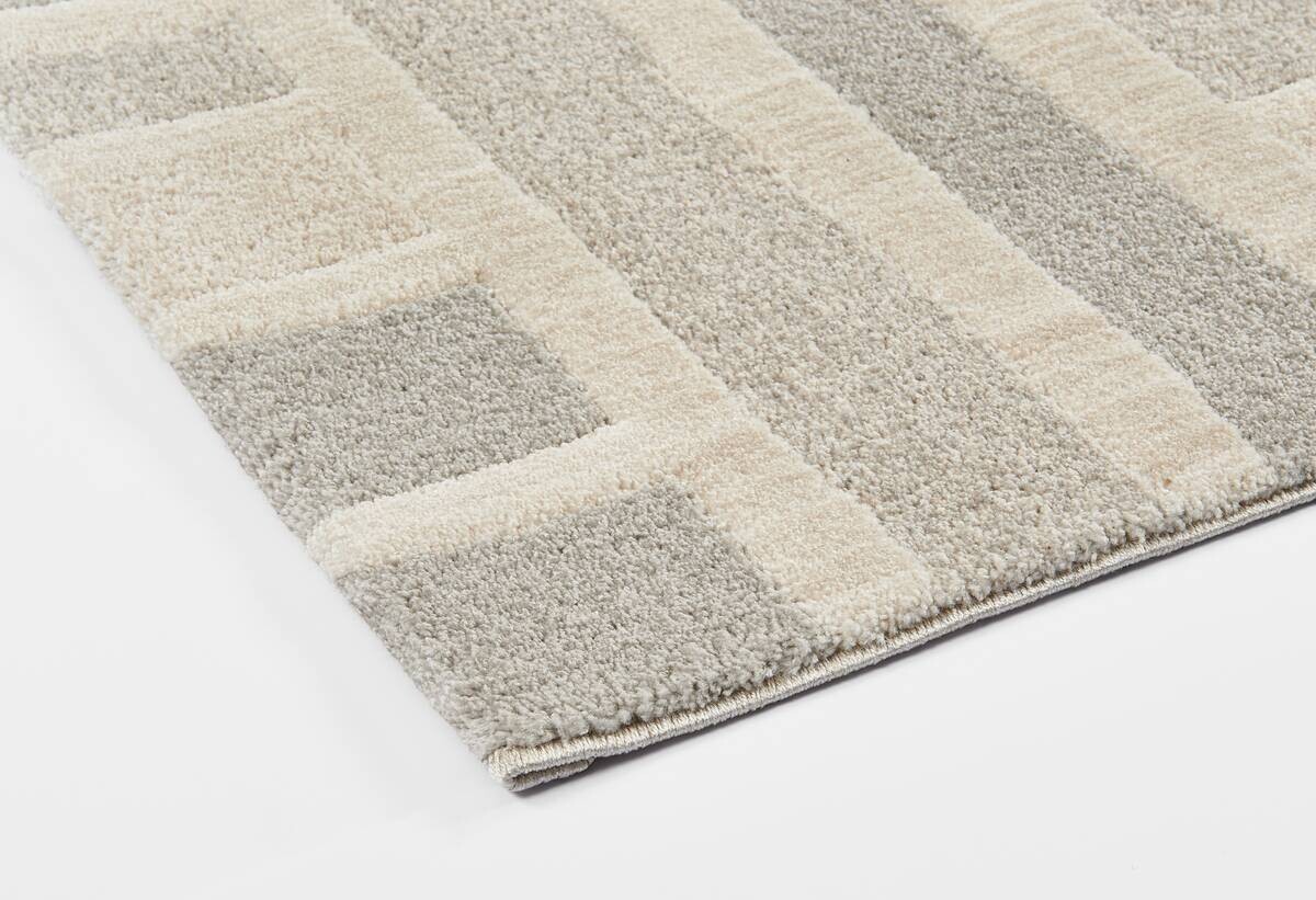 Webteppich Amore grau B/L: ca. 80x150 cm