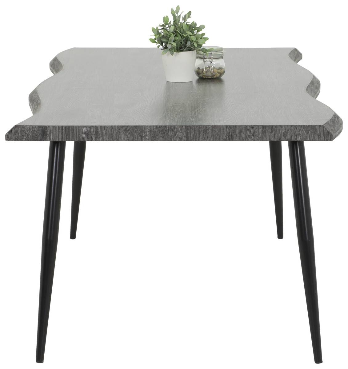 Esstisch Gabi grau B/H/T: ca. 180x76x100 cm