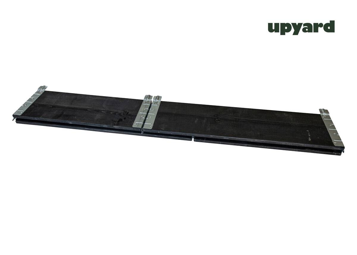 UPYARD Hochbeet INDUSTRIAL schwarz Holz B/L: ca. 80x120 cm