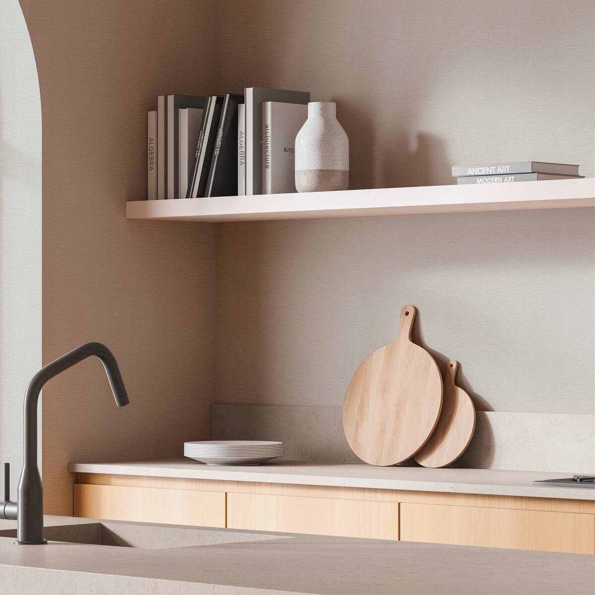 A.S.Creation Vliestapete weiß B/H/D: ca. 53x1005x9,2 cm